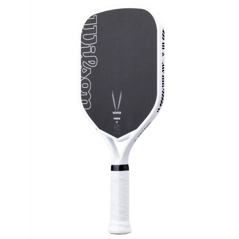 NEW WILSON vesper power 17 pickleball paddle in white